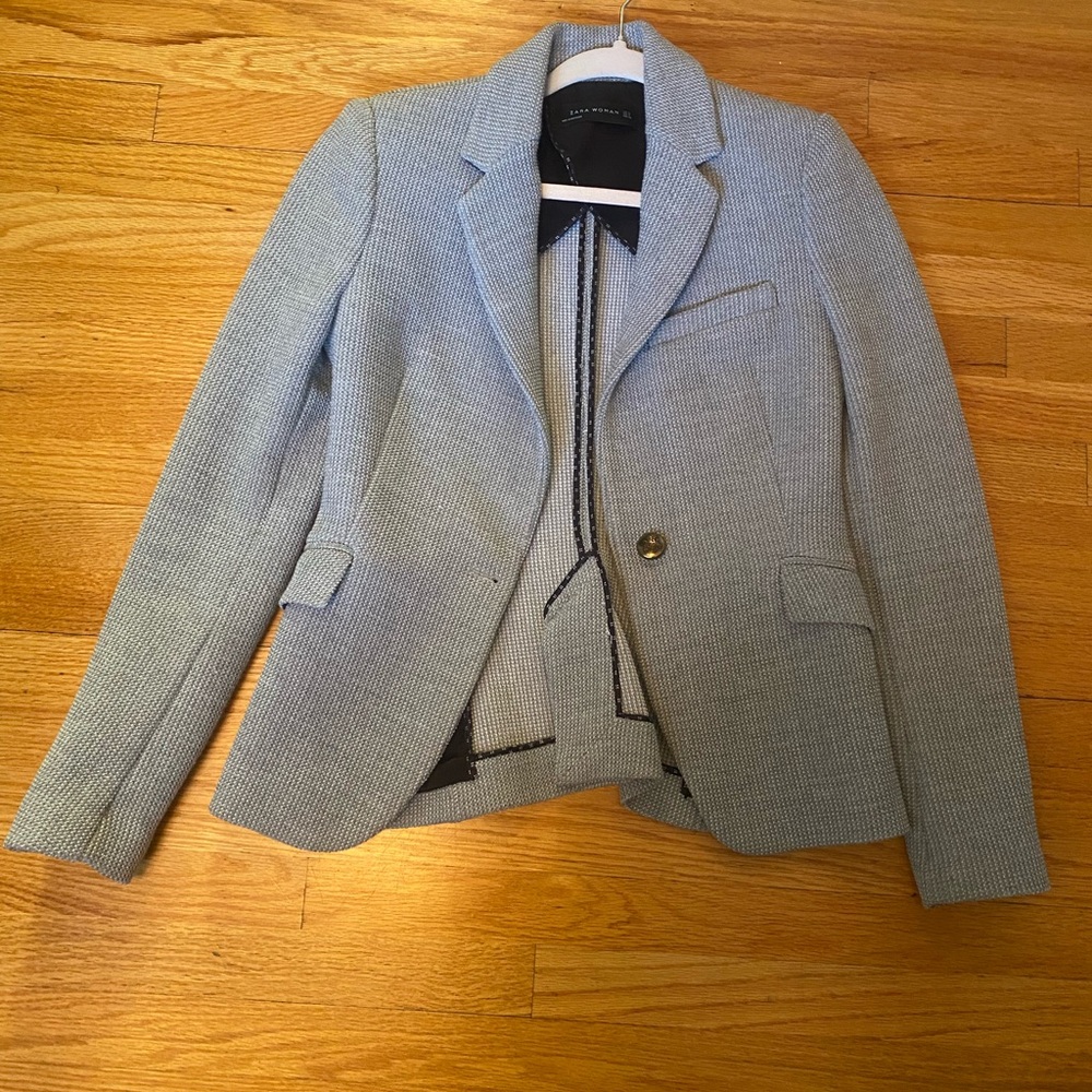 Gray Blazer by zara